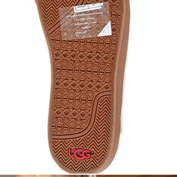 NWT UGG Brock Luxe Leather Sneakers - Picture 5 of 7